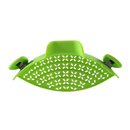 Silicone Pot Side Drain Stopper – Spill-Proof Strainer (view 7)