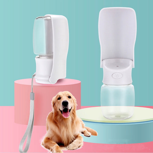 Foldable Pet Water Bottle – Portable Dog Dispenser 350/550ml