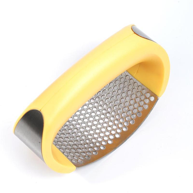 Stainless Steel Garlic Press – Non-Slip Ergonomic Handle (view 6)