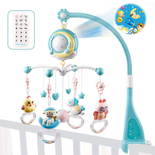 Baby Crib Mobile with Music, Projection & Remote