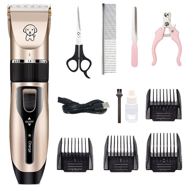 Professional Low-Noise Pet Hair Clipper – Rechargeable (view 8)