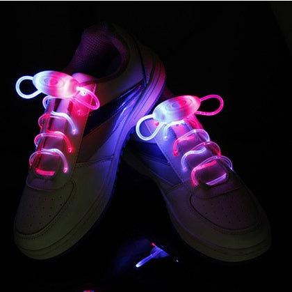 LED Glow Sport Shoelaces – Fibre-Optic Light-Up Laces (view 7)