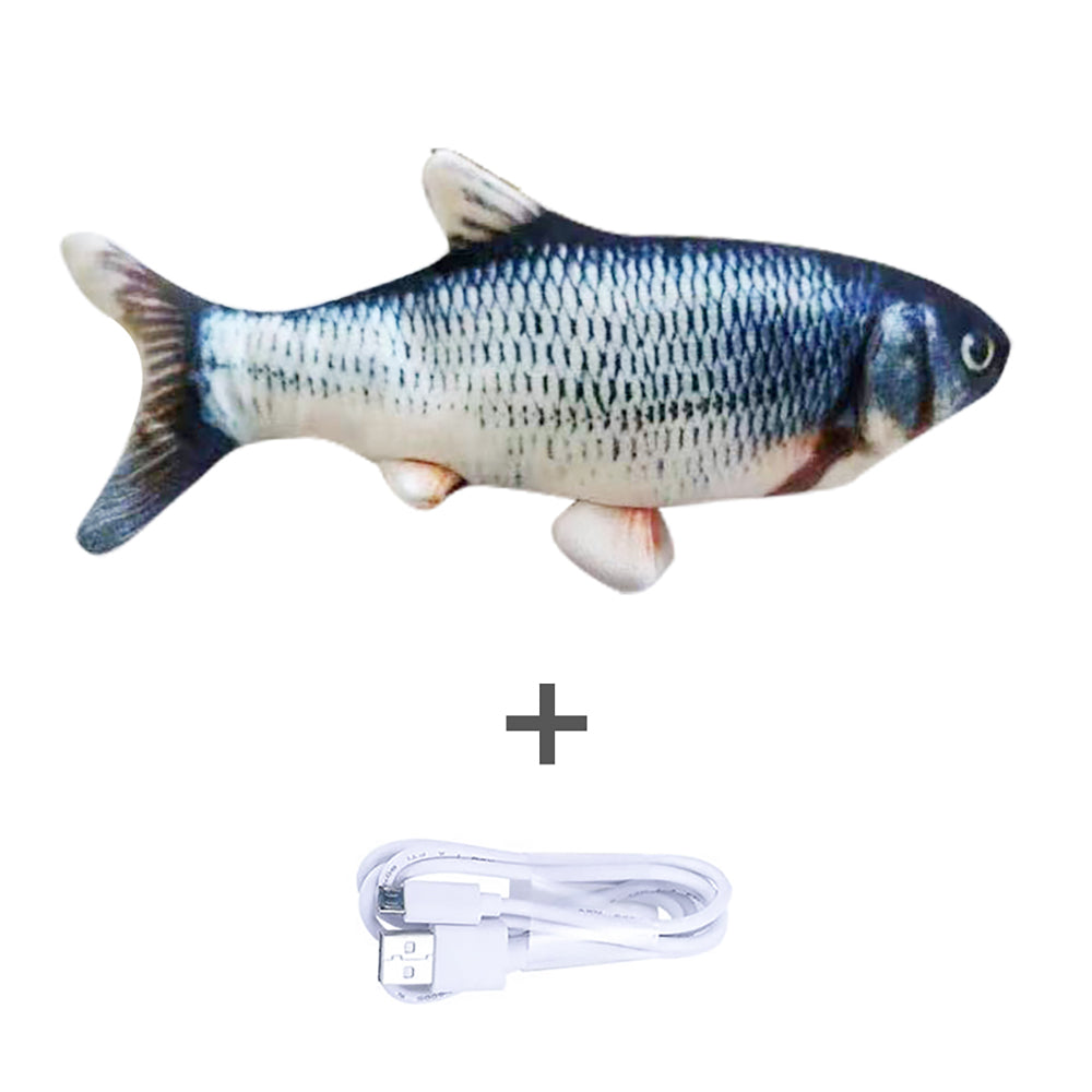 Electric Jumping Fish Cat Toy – USB Rechargeable 30cm (view 14)