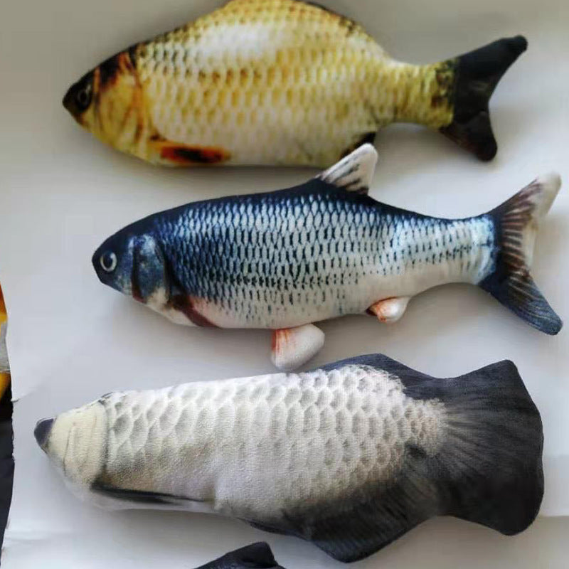 Electric Jumping Fish Cat Toy – USB Rechargeable 30cm (view 8)