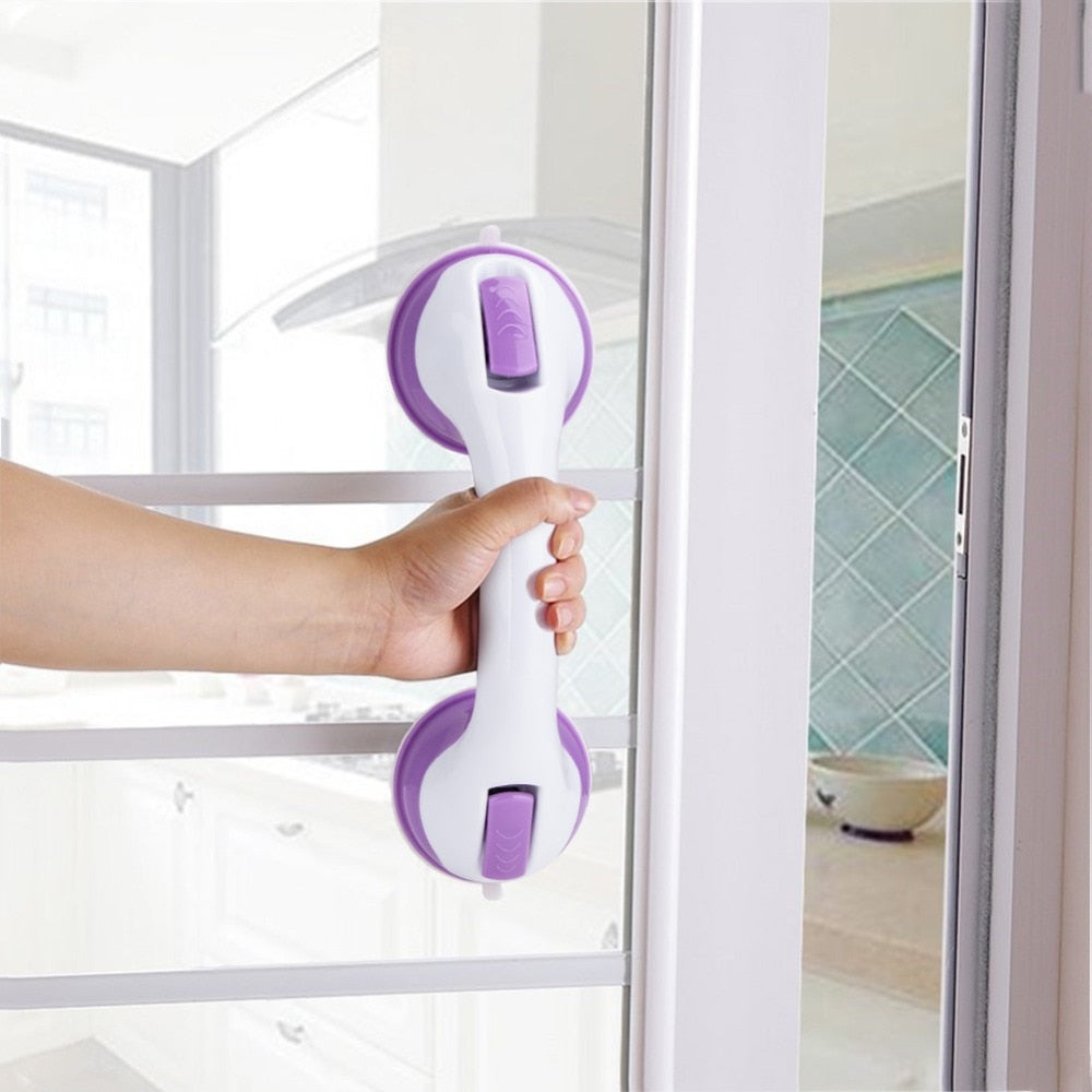 Bathroom Suction Cup Safety Handrail – Anti-Slip Grab Bar (view 4)