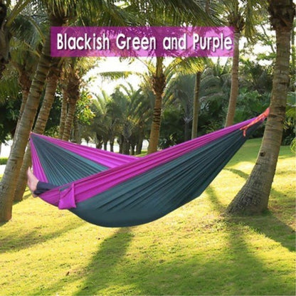 Portable 210T Nylon Parachute Camping Hammock 270x140cm (view 21)