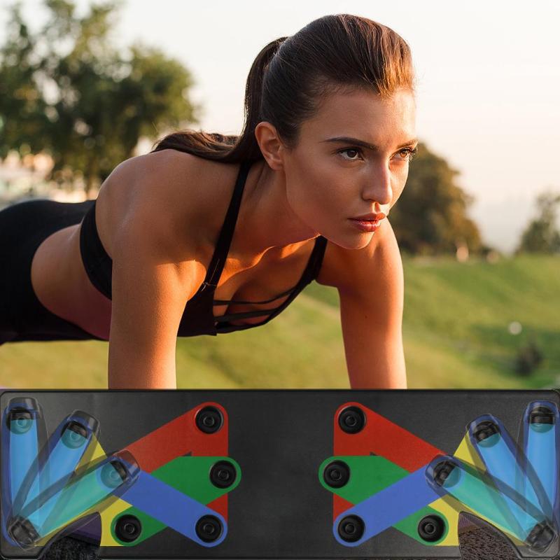 Colour-Coded Push-Up Board – ABS Plastic, 12 Functions (view 8)