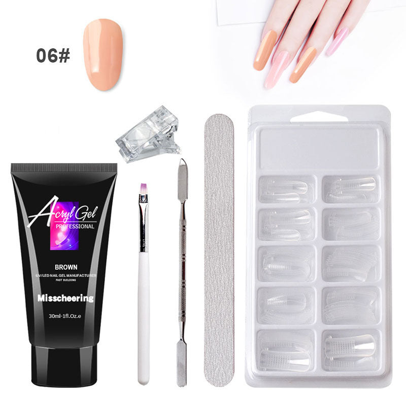 Gel Nail Extension Kit – UV/LED Lamp & Crystal Gel (view 9)