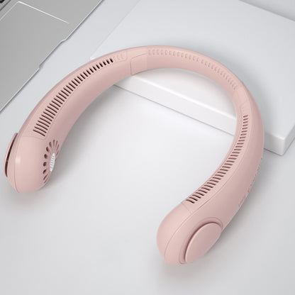Wearable Neck Fan – Hands-Free USB Rechargeable Cooling (view 2)