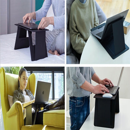 Foldable Plastic Laptop Stand – Adjustable Height 45.5cm (view 5)