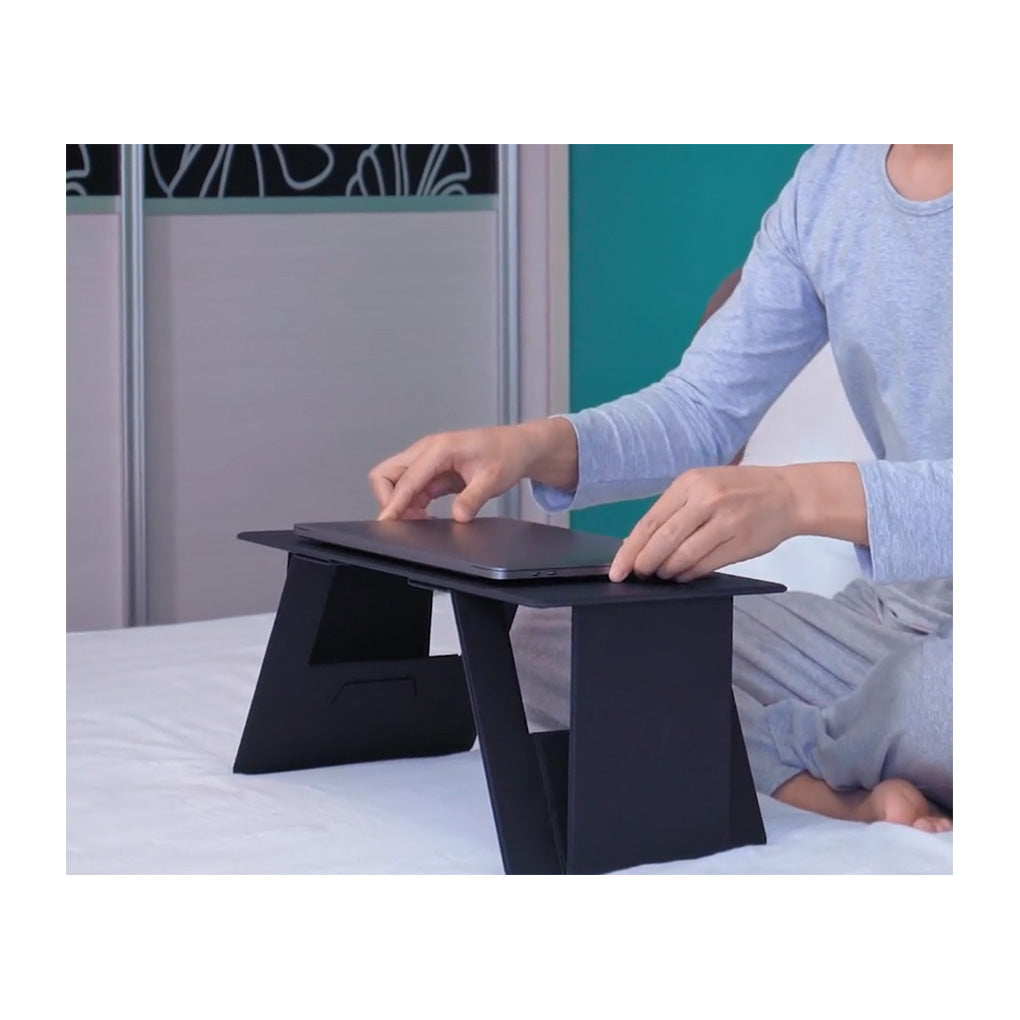 Foldable Plastic Laptop Stand – Adjustable Height 45.5cm (view 4)
