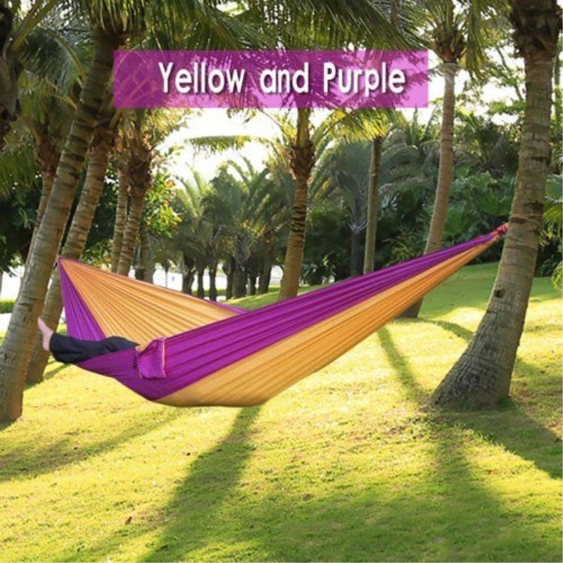 Portable 210T Nylon Parachute Camping Hammock 270x140cm (view 37)
