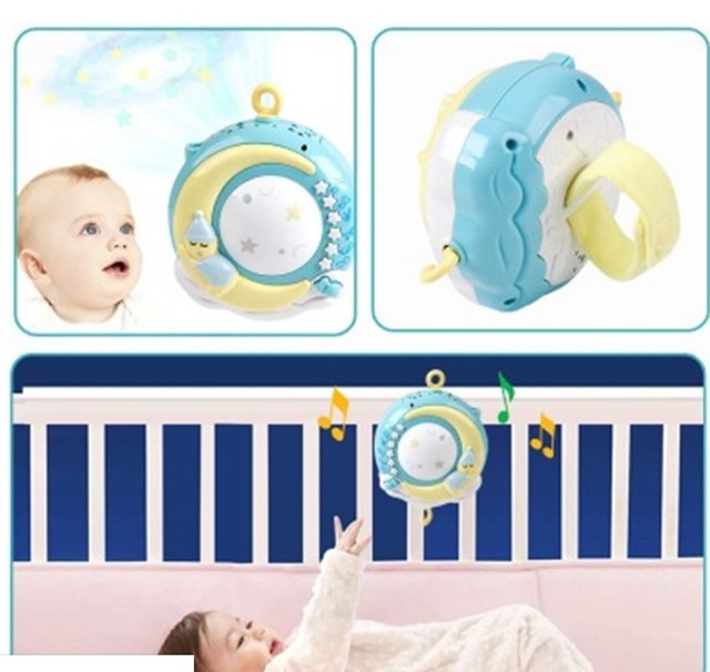 Baby Crib Mobile with Music, Projection & Remote (view 7)
