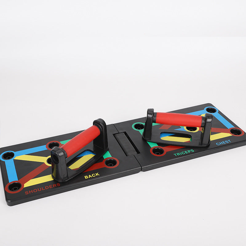 Colour-Coded Push-Up Board – ABS Plastic, 12 Functions (view 2)