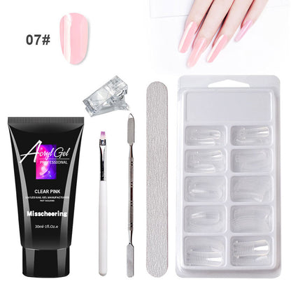 Gel Nail Extension Kit – UV/LED Lamp & Crystal Gel (view 5)
