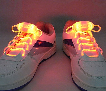 LED Glow Sport Shoelaces – Fibre-Optic Light-Up Laces (view 12)