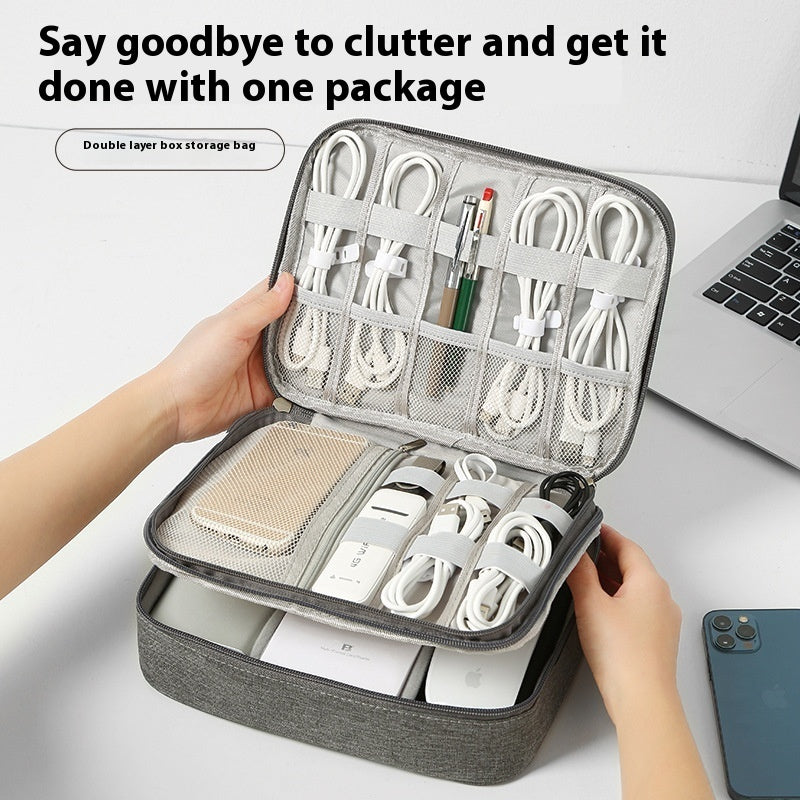 Oxford Travel Digital Accessories Storage Bag 25.5x19.5cm