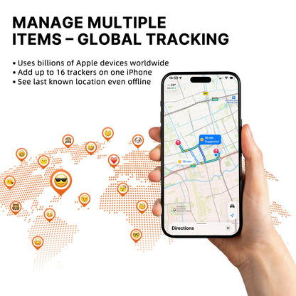 Smart Card Tracker for Apple Find My – IP68 Ultra-Slim (view 8)