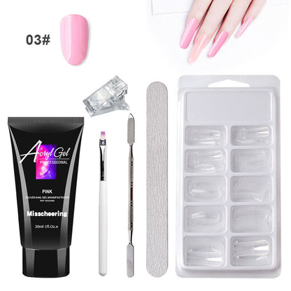 Gel Nail Extension Kit – UV/LED Lamp & Crystal Gel (view 10)
