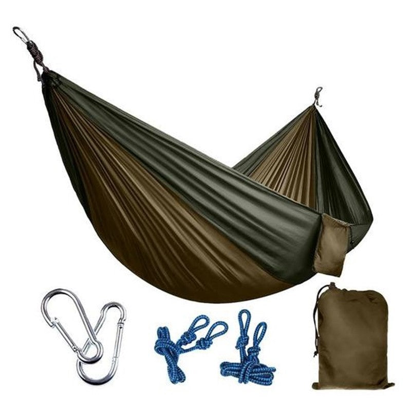 Portable 210T Nylon Parachute Camping Hammock 270x140cm (view 3)