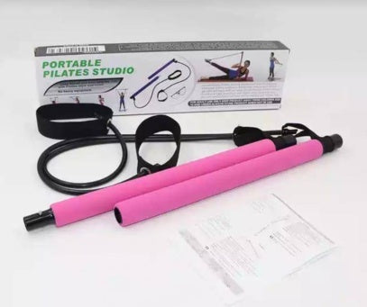 Yoga Pilates Resistance Bar – TPE Tension, 92cm (view 3)
