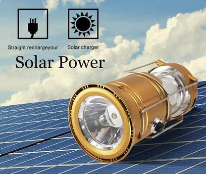 Collapsible Solar & USB LED Camping Lantern – 2W (view 9)