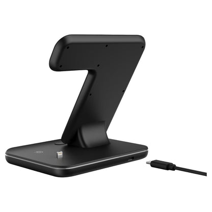 3-in-1 Wireless Charger Stand for Phone, Watch & Earphones (view 6)
