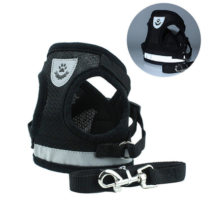 Breathable Mesh Pet Car Seat Belt & Leash (view 3)