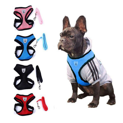 Breathable Mesh Pet Car Seat Belt & Leash (view 9)