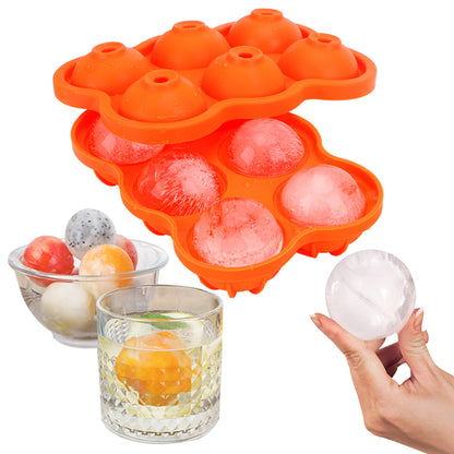 Silicone Ice Ball Mold – 6-Cell Sphere Tray 4.5cm (view 5)
