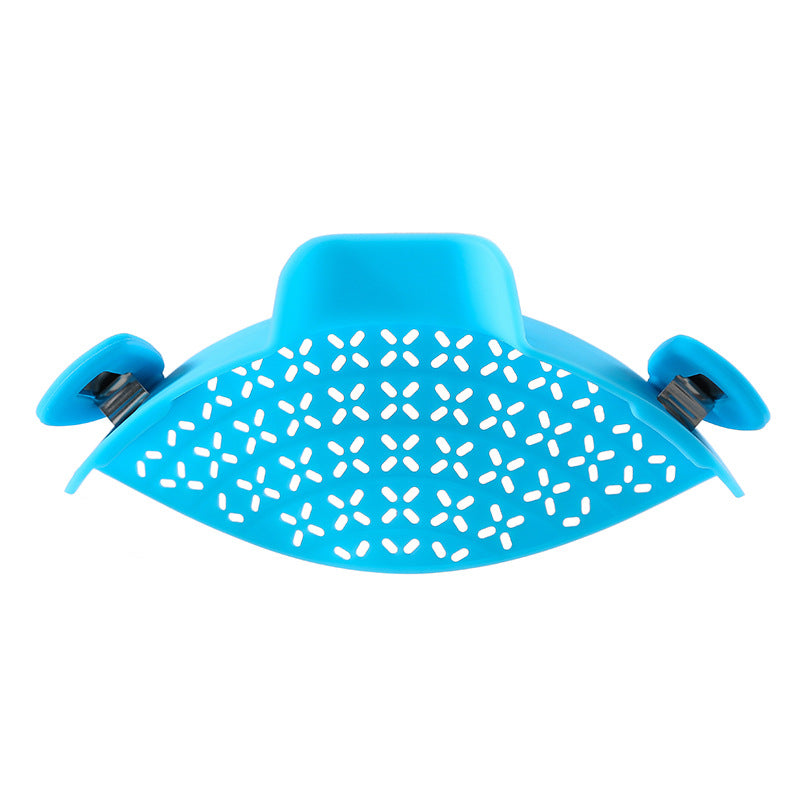 Silicone Pot Side Drain Stopper – Spill-Proof Strainer (view 3)