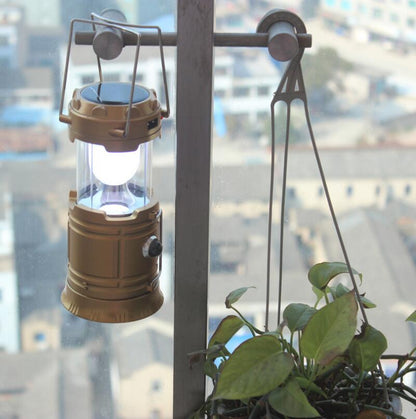 Collapsible Solar & USB LED Camping Lantern – 2W (view 3)