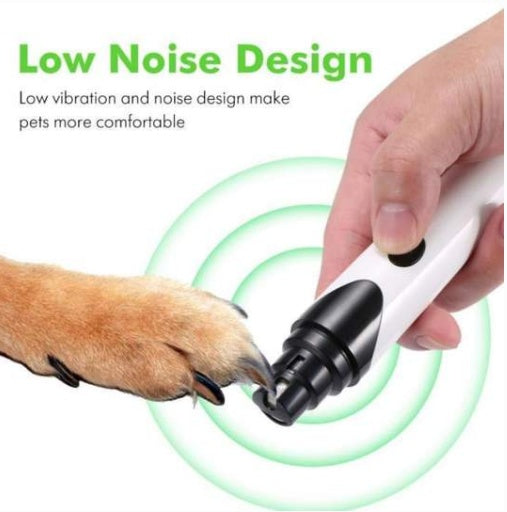 USB Electric Pet Nail Grinder – Quiet & Painless (view 4)
