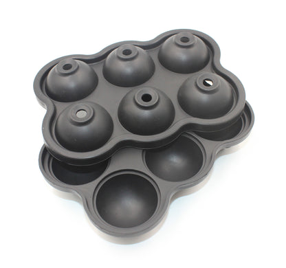 Silicone Ice Ball Mold – 6-Cell Sphere Tray 4.5cm (view 7)
