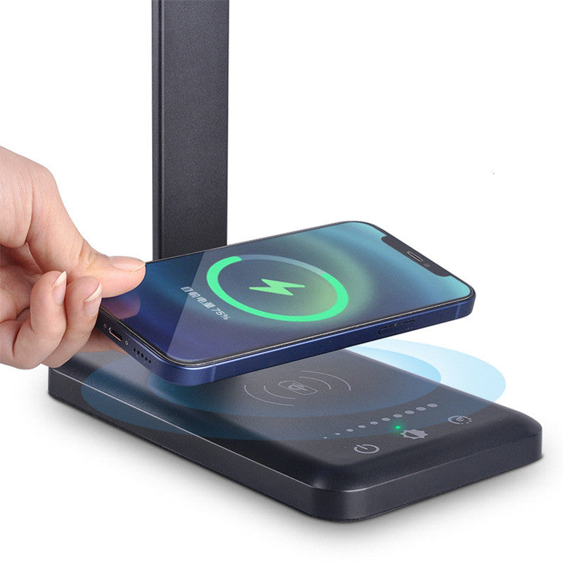 Wireless Charging Desk Lamp – 460LM 5-Colour Temp Dimmer (view 5)