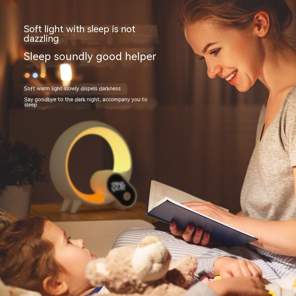 Sunrise Alarm Clock with Bluetooth Speaker & Ambient Light (view 3)