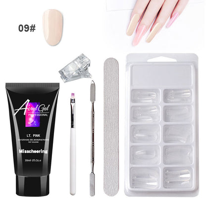 Gel Nail Extension Kit – UV/LED Lamp & Crystal Gel (view 4)