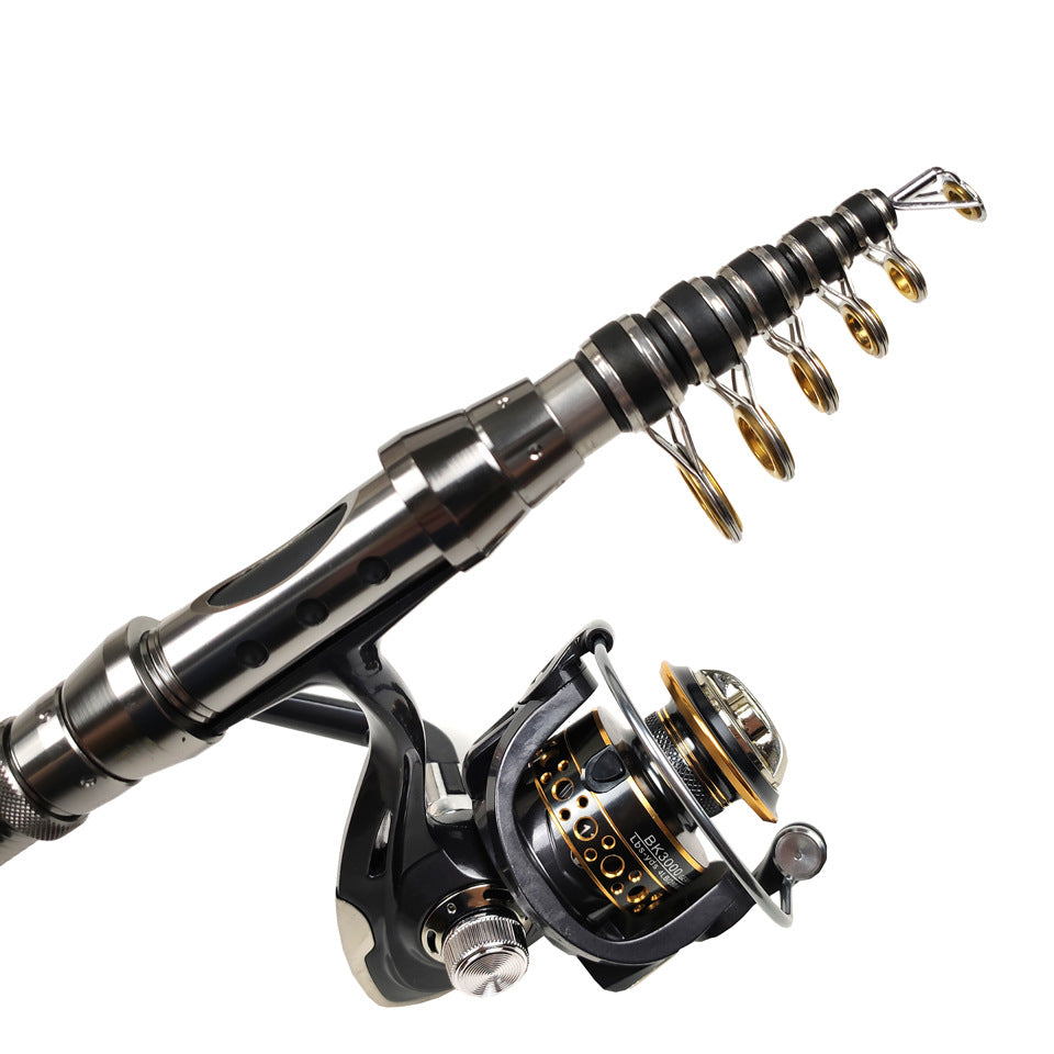Carbon Telescopic Sea Fishing Rod – 2.1m to 3.0m (view 3)