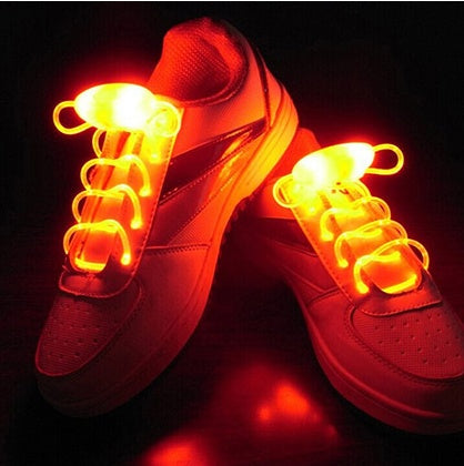 LED Glow Sport Shoelaces – Fibre-Optic Light-Up Laces (view 11)