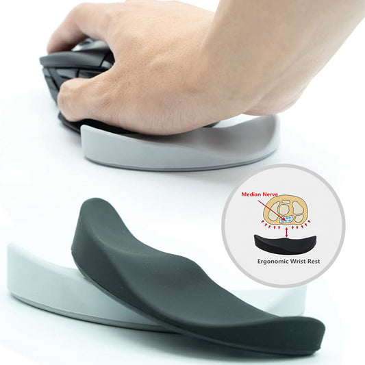 Ergonomic Silicone Mouse Wrist Rest – Non-Slip Gel Pad
