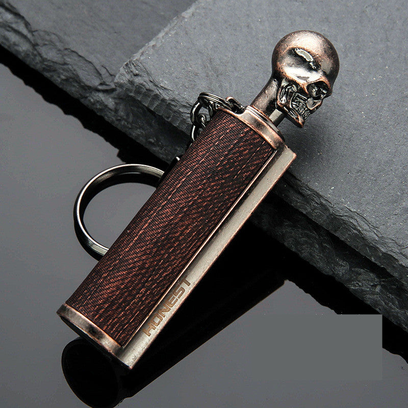 Metal Keychain Flint Lighter – EDC Survival Multi-Tool (view 7)