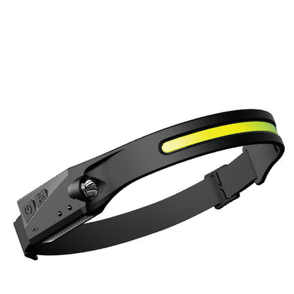 USB Rechargeable COB LED Headlamp – Wave Sensor 350lm (view 4)