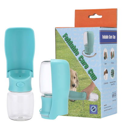 Foldable Pet Water Bottle – Portable Dog Dispenser 350/550ml (view 9)