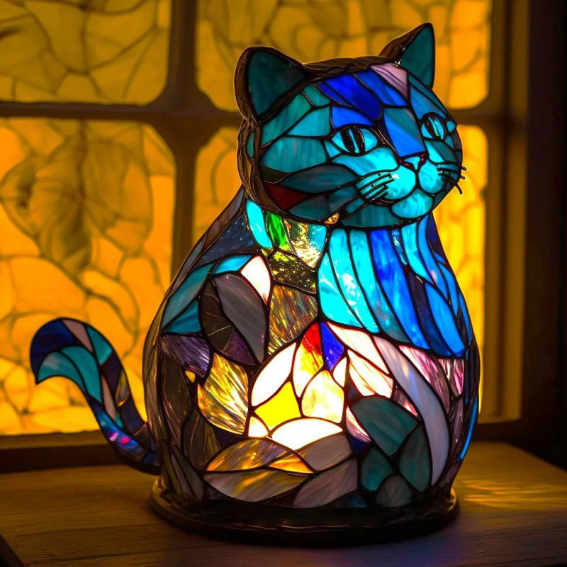 3D Animal Night Light Desk Lamp – Resin USB Table Lamp (view 2)
