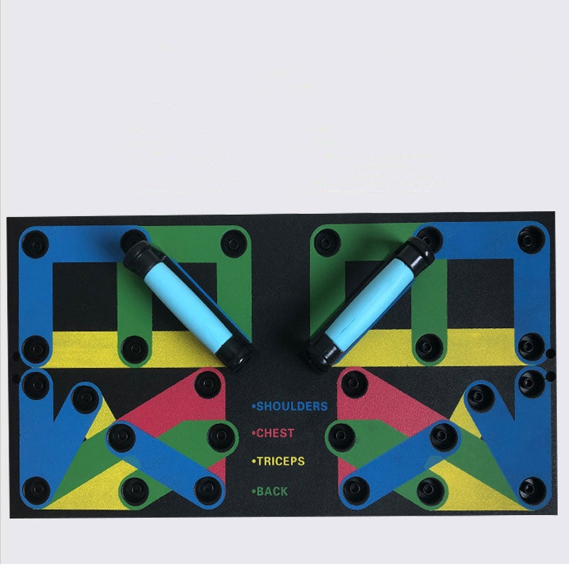 Colour-Coded Push-Up Board – ABS Plastic, 12 Functions (view 5)