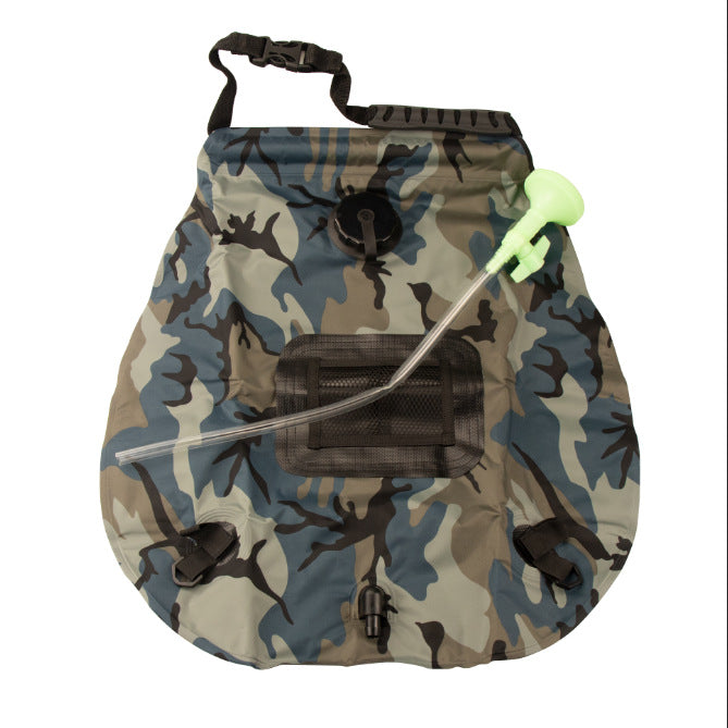 Solar Camping Shower Bag – 20L PVC with Thermometer (view 5)
