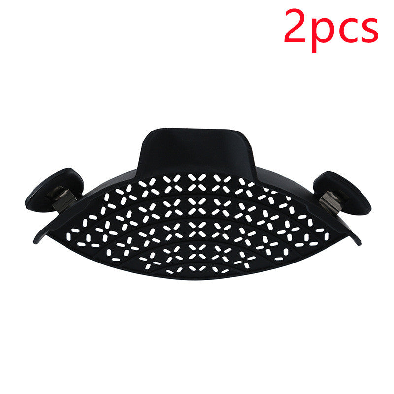 Silicone Pot Side Drain Stopper – Spill-Proof Strainer (view 12)
