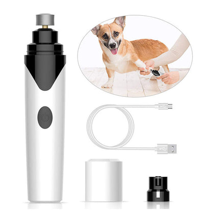 USB Electric Pet Nail Grinder – Quiet & Painless