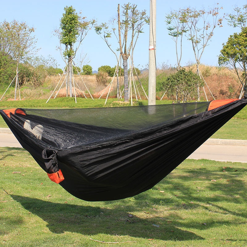 Portable 210T Nylon Parachute Camping Hammock 270x140cm (view 13)