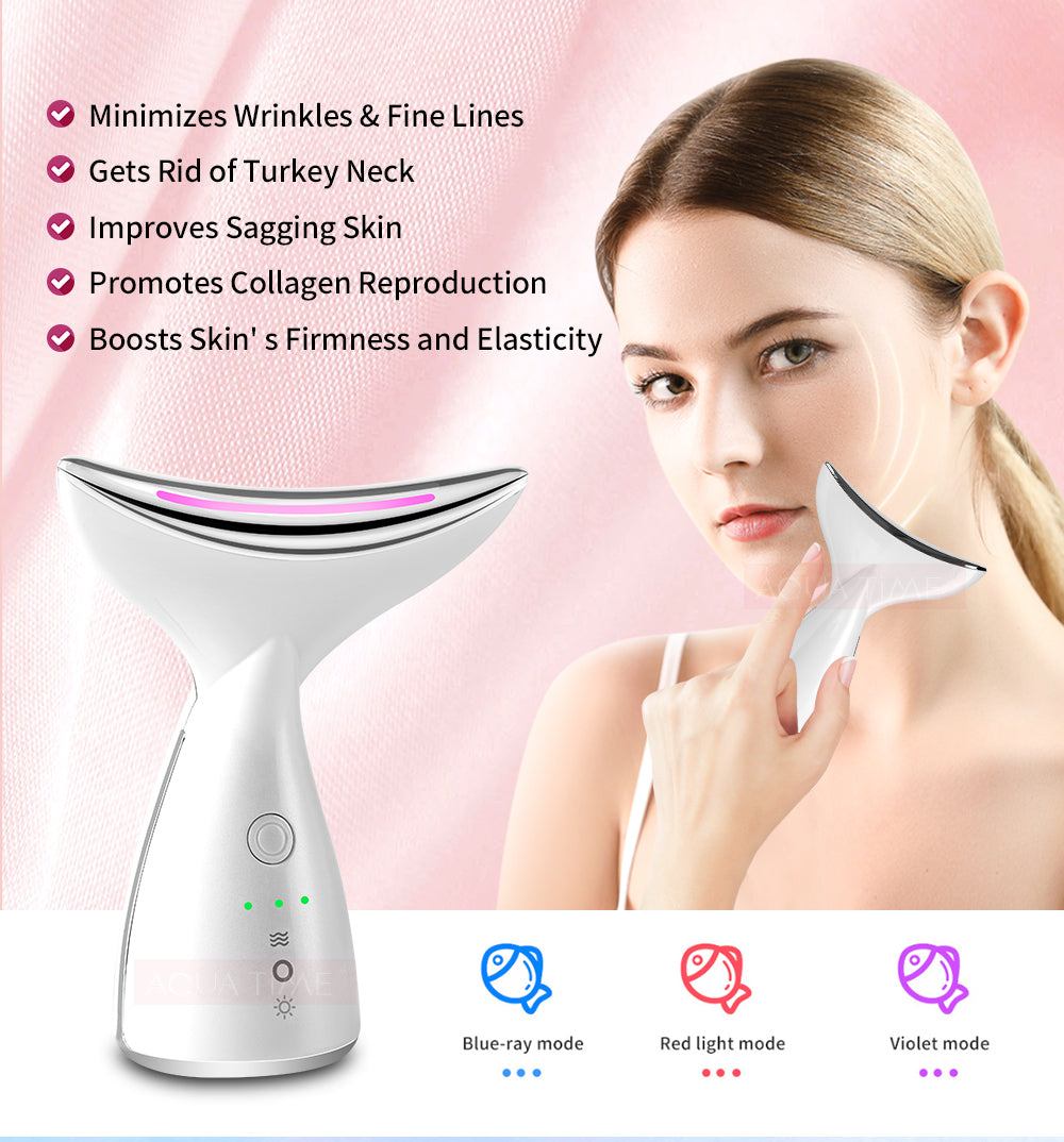 EMS Microcurrent Neck & Face Lifting Device